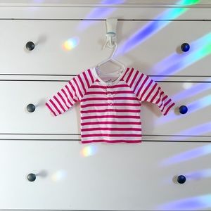 June & January long sleeve Henley - gender neutral